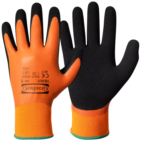 Granberg Assembly Gloves, Black/Orange