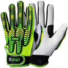 115-3250, Granberg EX® Cut- and Impact-Resistant Gloves, Green/White
