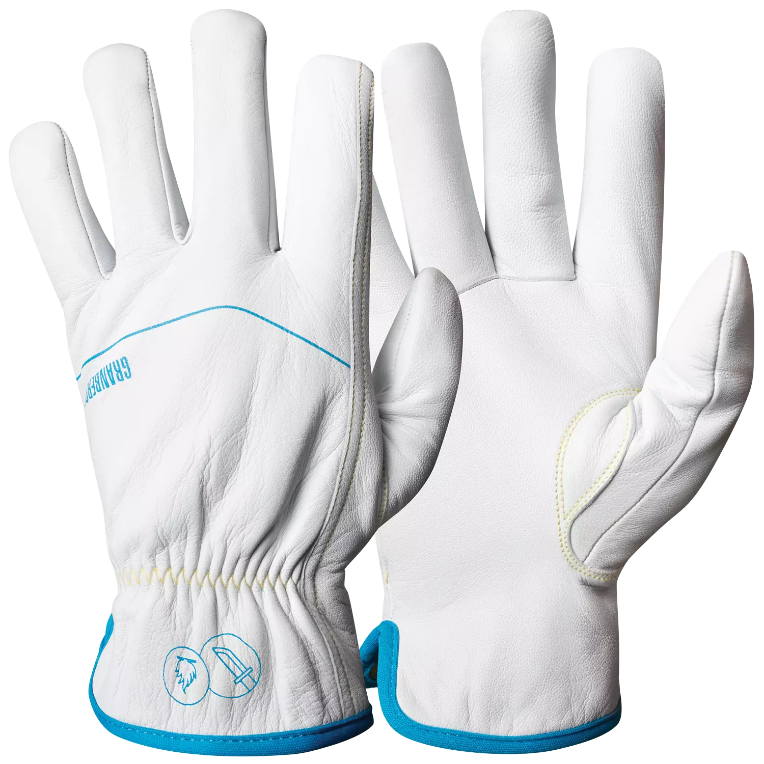 Granberg 113-1023, Cut and Heat Resistant Gloves, White, image 1