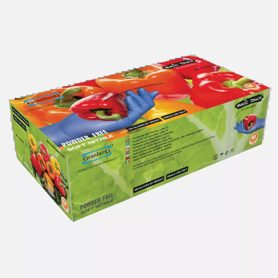 Granberg 114-624, Einweghandschuhe, Indigo, image 2, gallery thumbnail