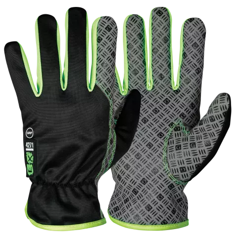 Granberg EX® Assembly gloves, Black/Green/Grey