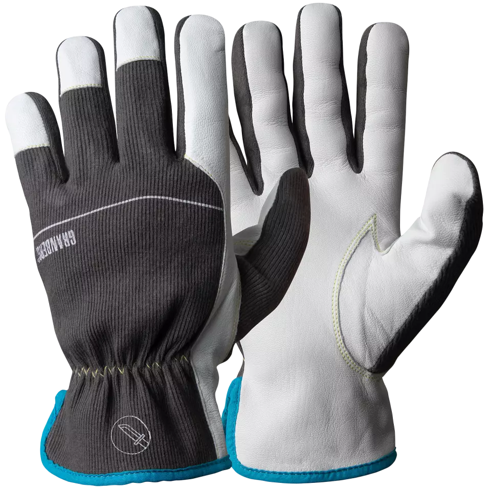 Granberg 113-1024, Cut and Heat Resistant Gloves, Grey/White, image 1, gallery thumbnail