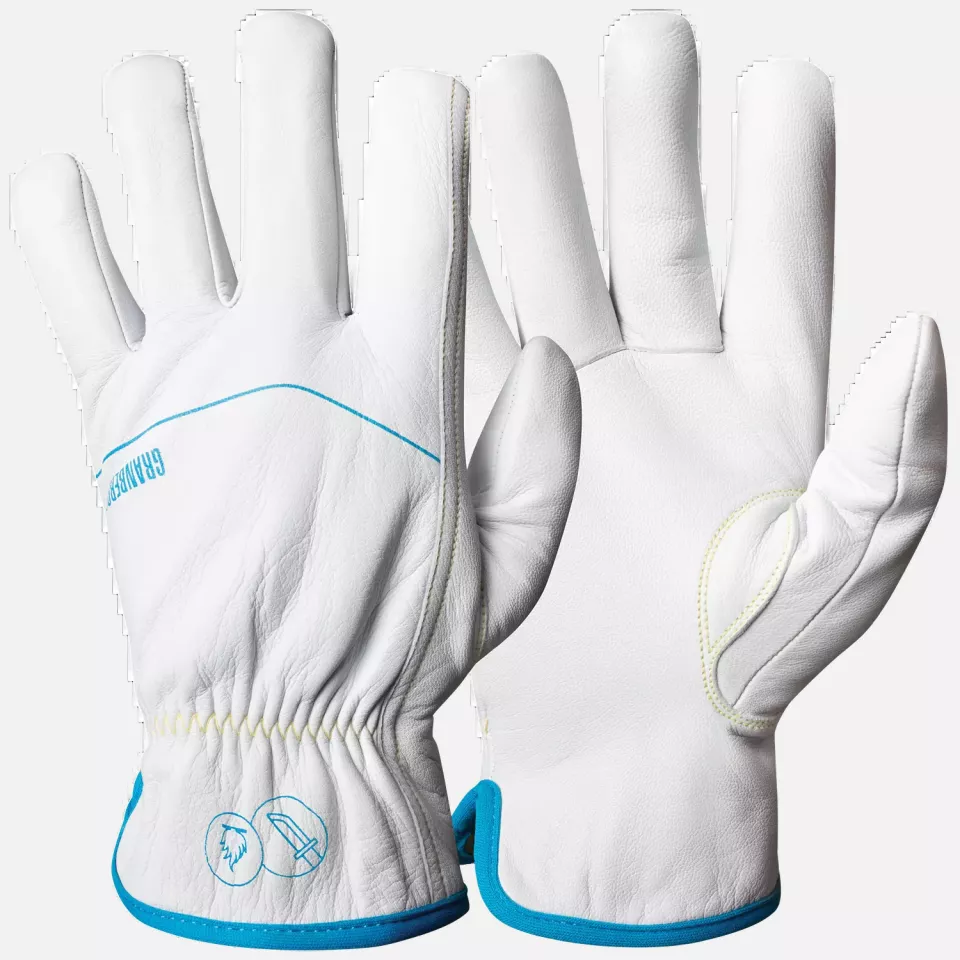 Granberg 113-1023, Schnitt- und Hitzeschutz-Handschuhe, Weiß, image 1, gallery thumbnail