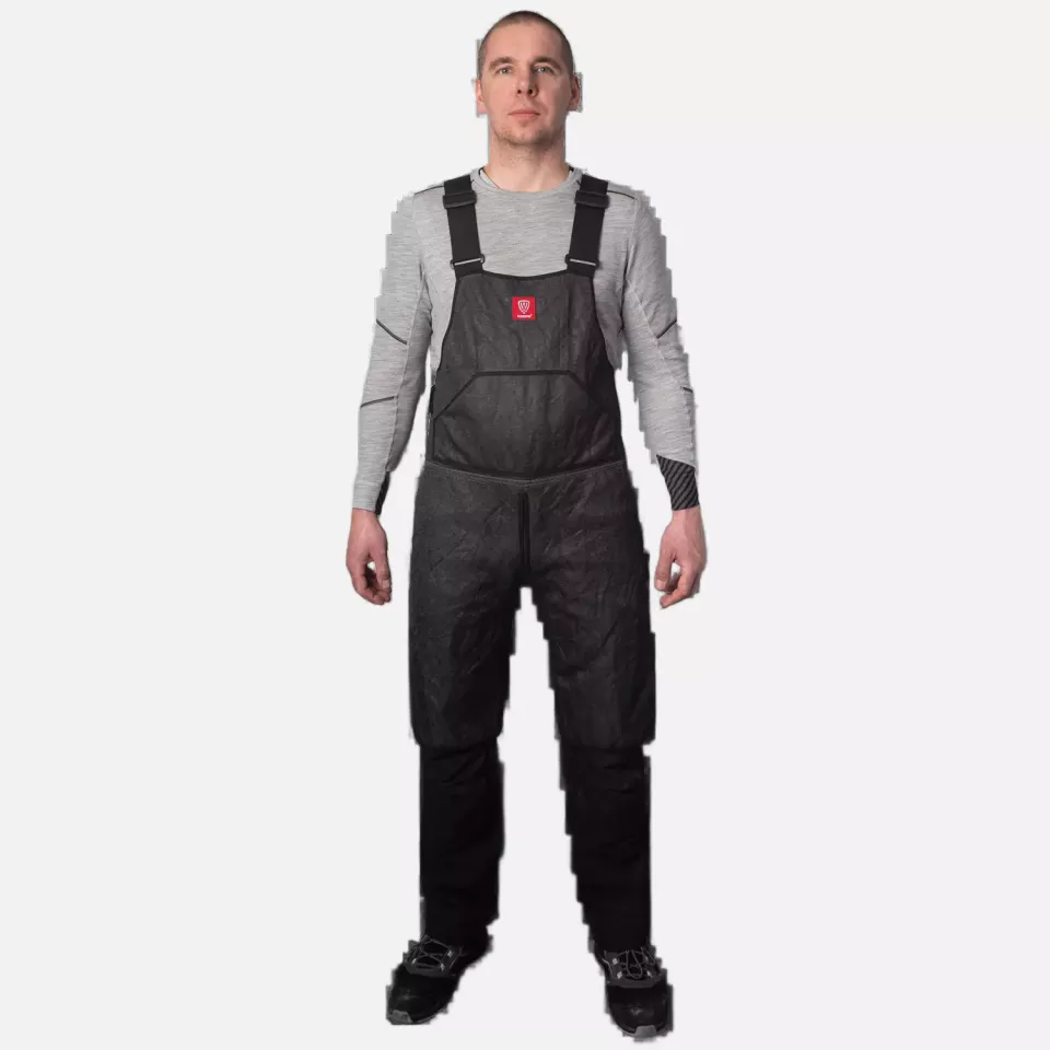 Kozane 702-12, Cut-Resistant Long Apron, Black, image 1, gallery thumbnail