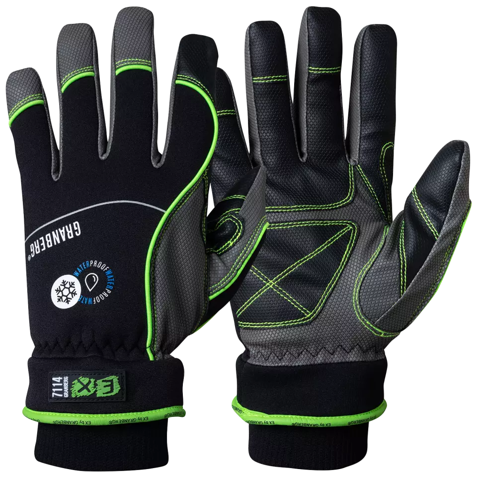 Glove Features · Reinforced Palm feature highlight