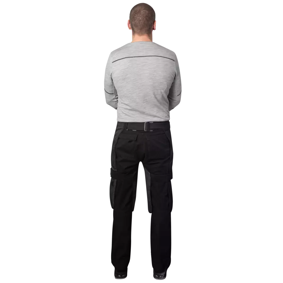 Kozane 702-13, Cut-Resistant Short Apron, Black, image 2, gallery thumbnail