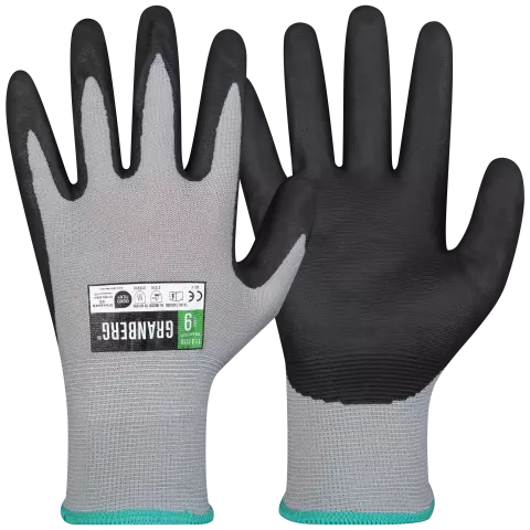 Granberg Assembly Gloves, Black/Grey