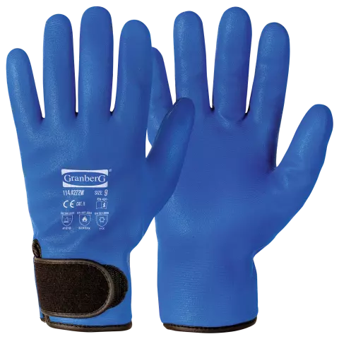 Granberg Assembly Winter Gloves, Blue