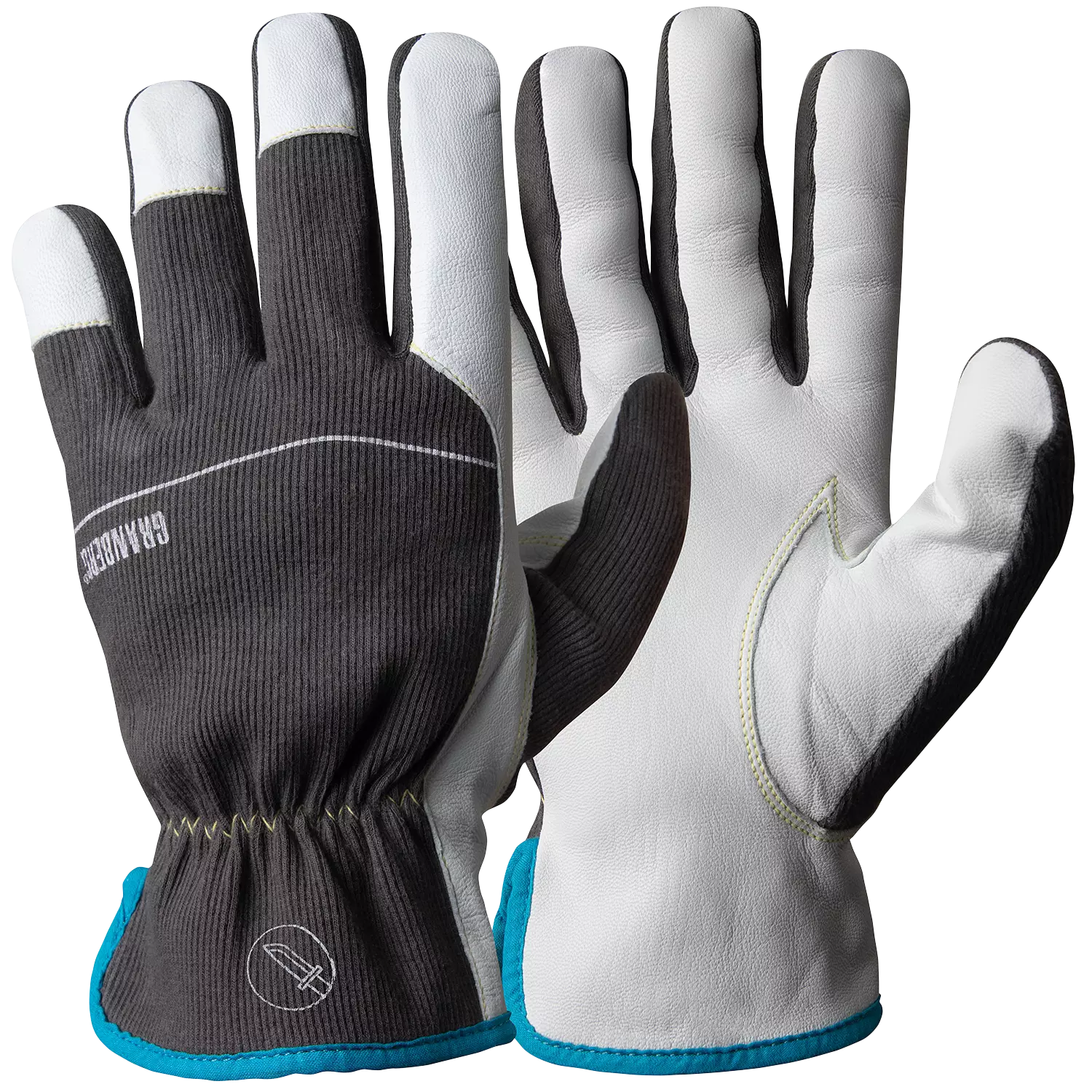 Granberg 113-1024, Cut and Heat Resistant Gloves, Grey/White, image 1