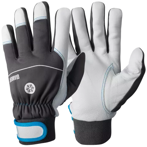 Granberg Assembly Winter Gloves, Grey/White