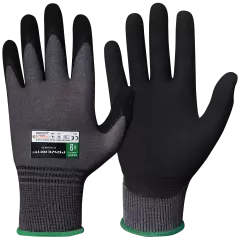 114-0744, Granberg Touchscreen Compatible Assembly Gloves, Black/Grey