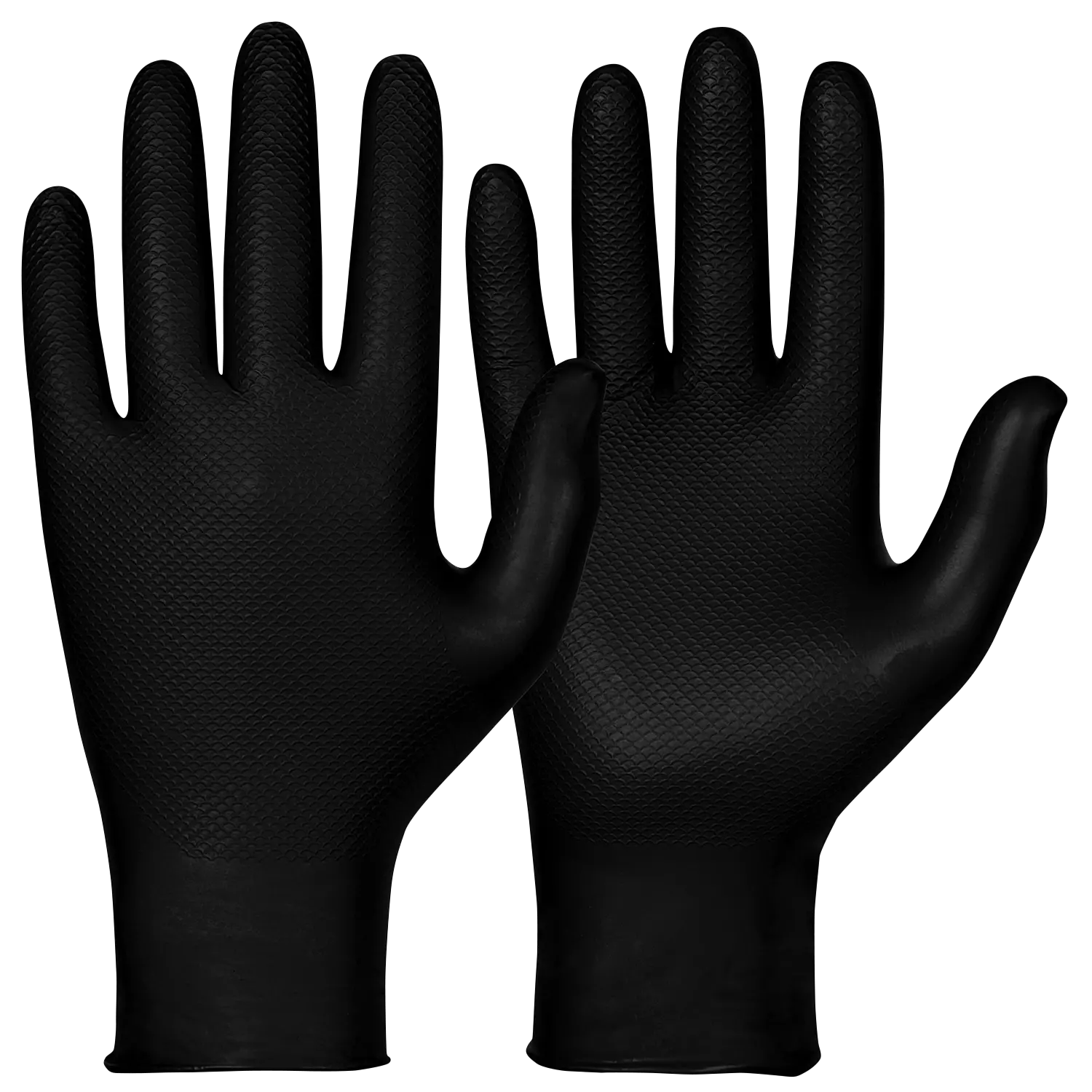 Granberg 114-970, Single-Use Chemical Resistant Gloves, Black, image 1