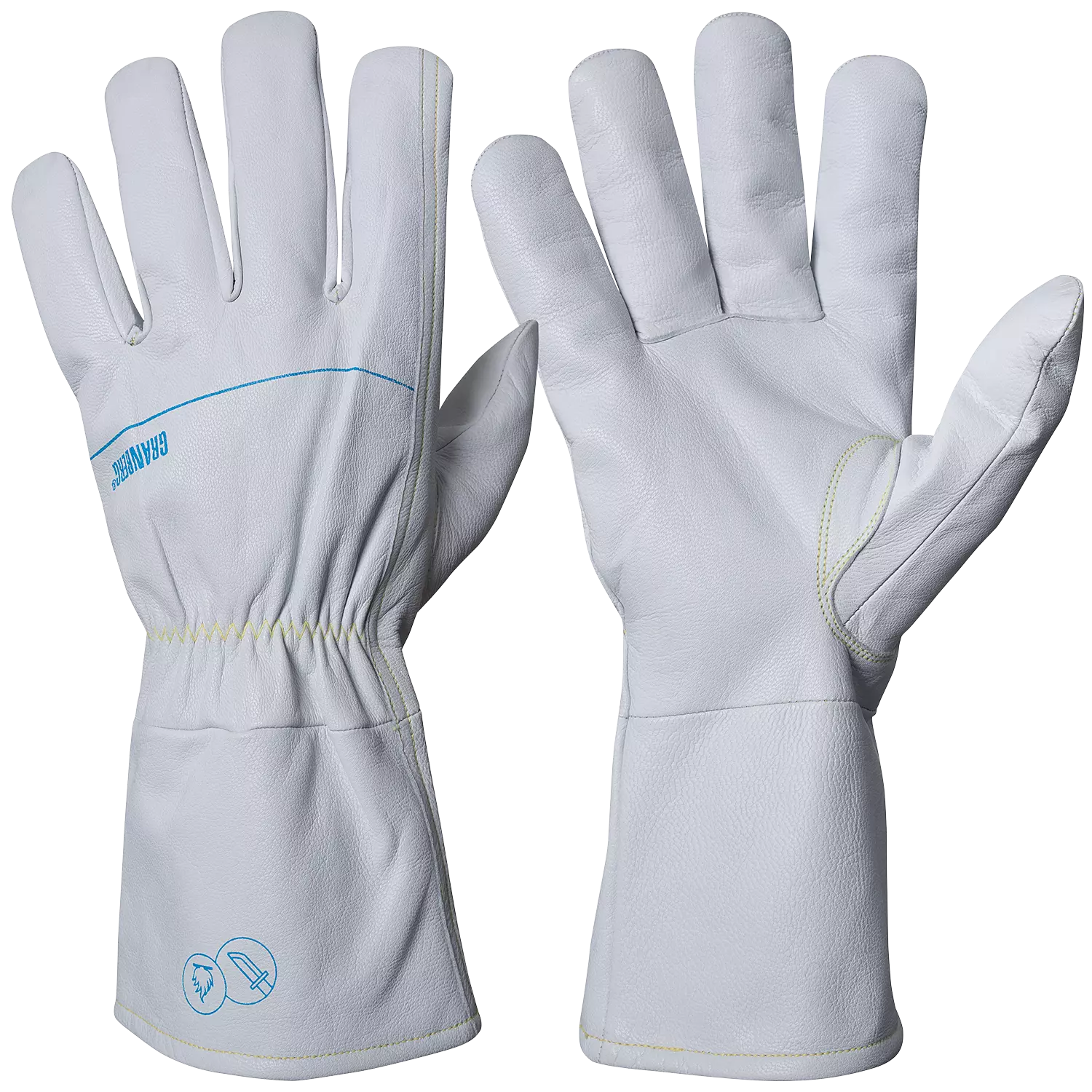 Granberg 113-1025, Cut and Heat Resistant Gloves, White, image 1