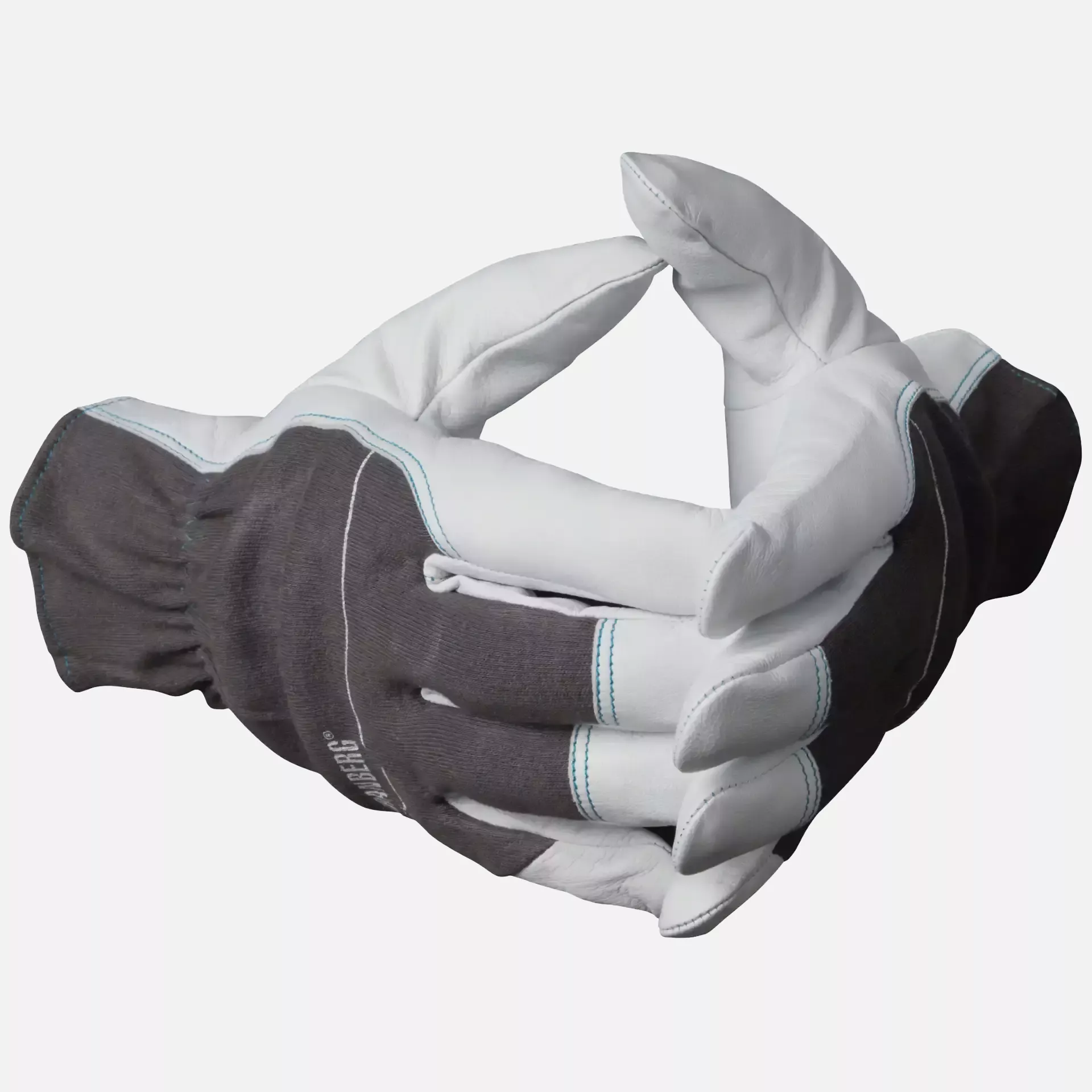 Granberg 113-1010, Assembly Gloves, Grey/White, image 2