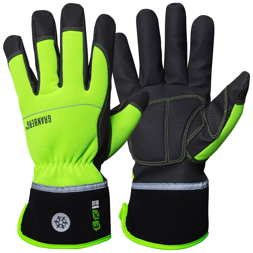 Granberg 107-8110, EX® Allround-Winterhandschuhe, Schwarz/Grün, image 1, gallery thumbnail