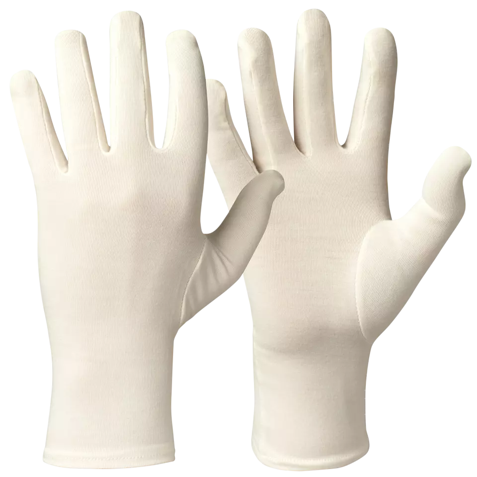Granberg 110-0160, Eczema Gloves, White, image 1, gallery thumbnail