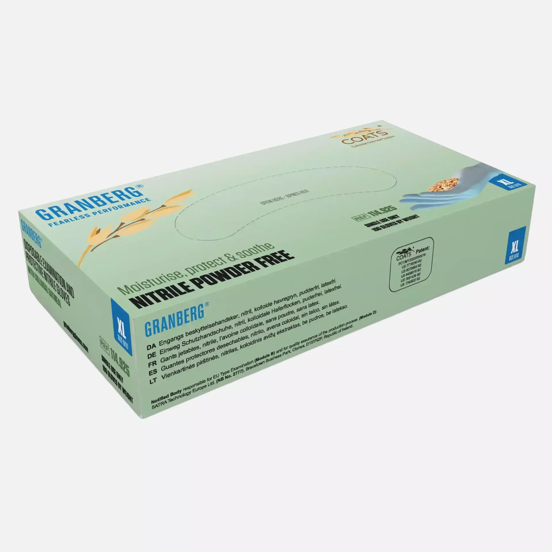 Granberg 114-925, COATS® Einweg-Handschuhe, Dawn Blue, image 2