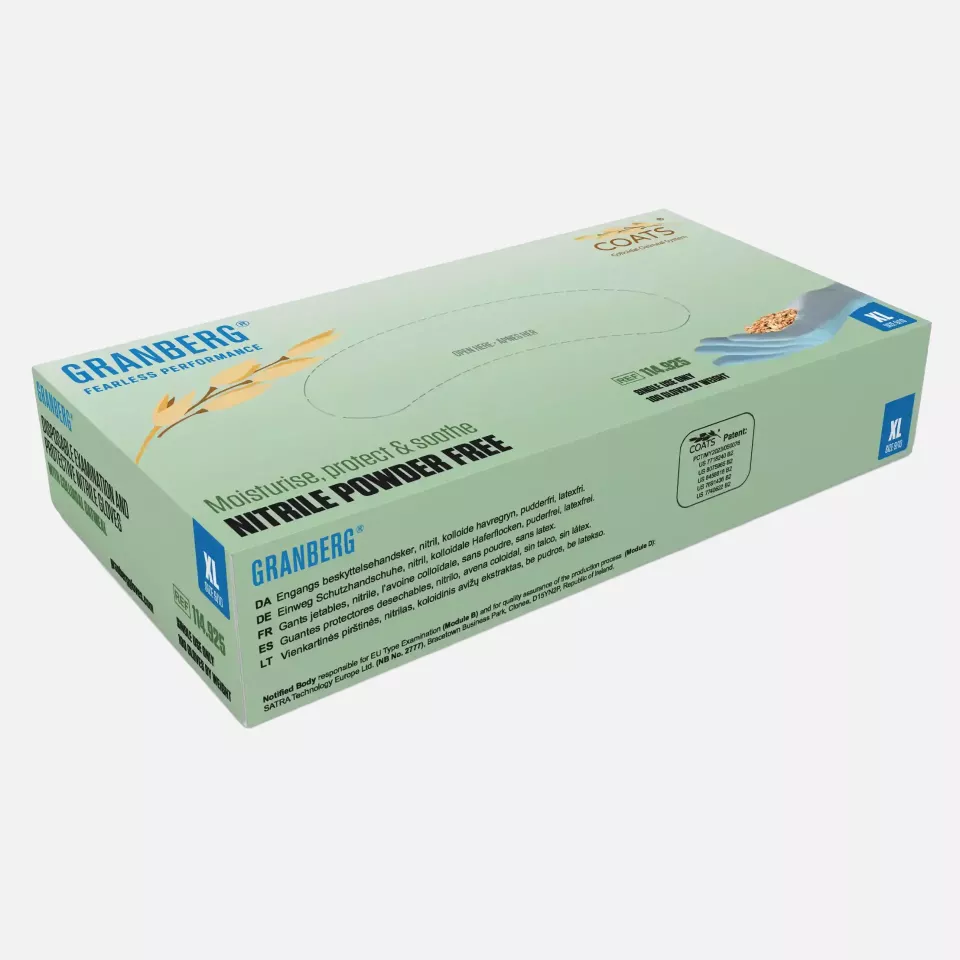 Granberg 114-925, COATS® Einweg-Handschuhe, Dawn Blue, image 2, gallery thumbnail