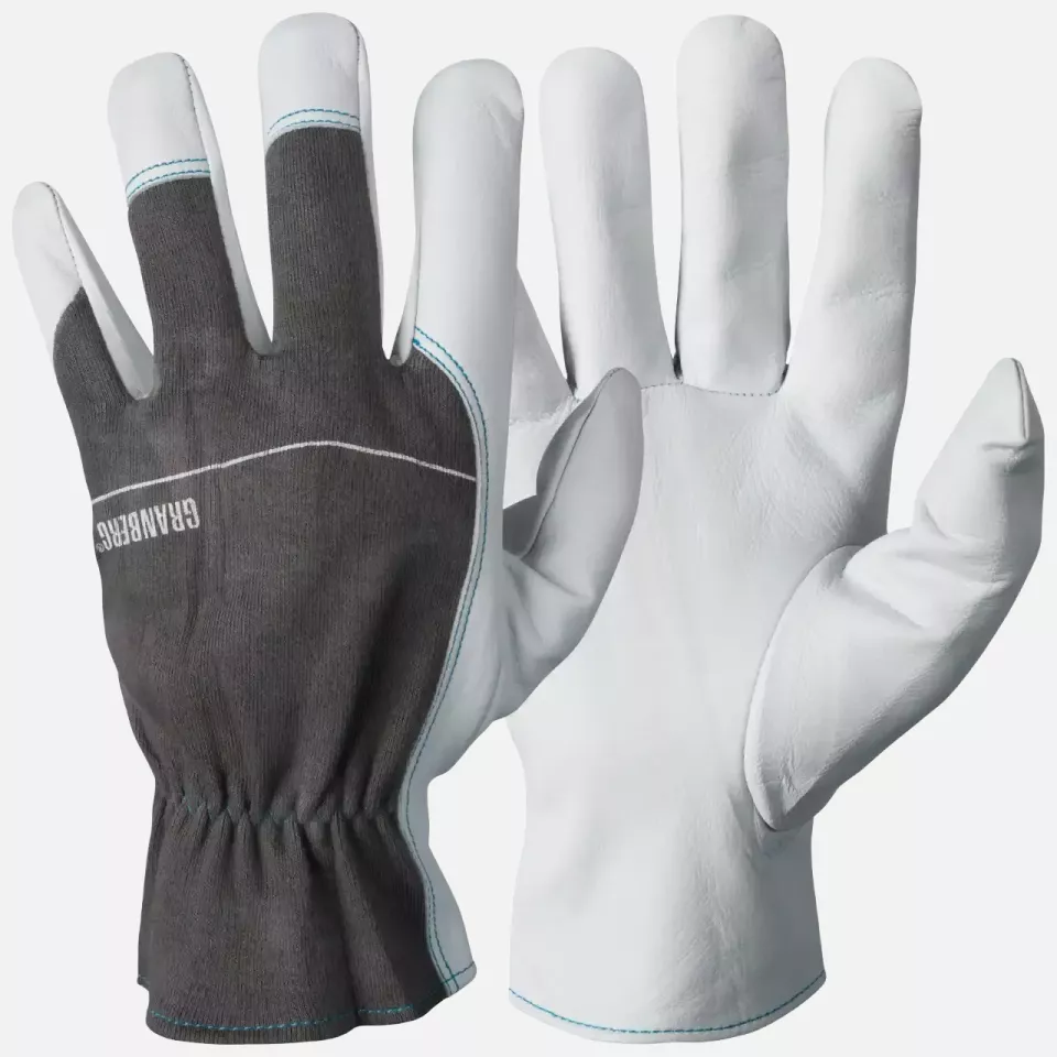 Granberg 113-1010, Assembly Gloves, Grey/White, image 1, gallery thumbnail