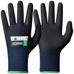 114-0766, Granberg Touchscreen Compatible Assembly Gloves, Black/Blue