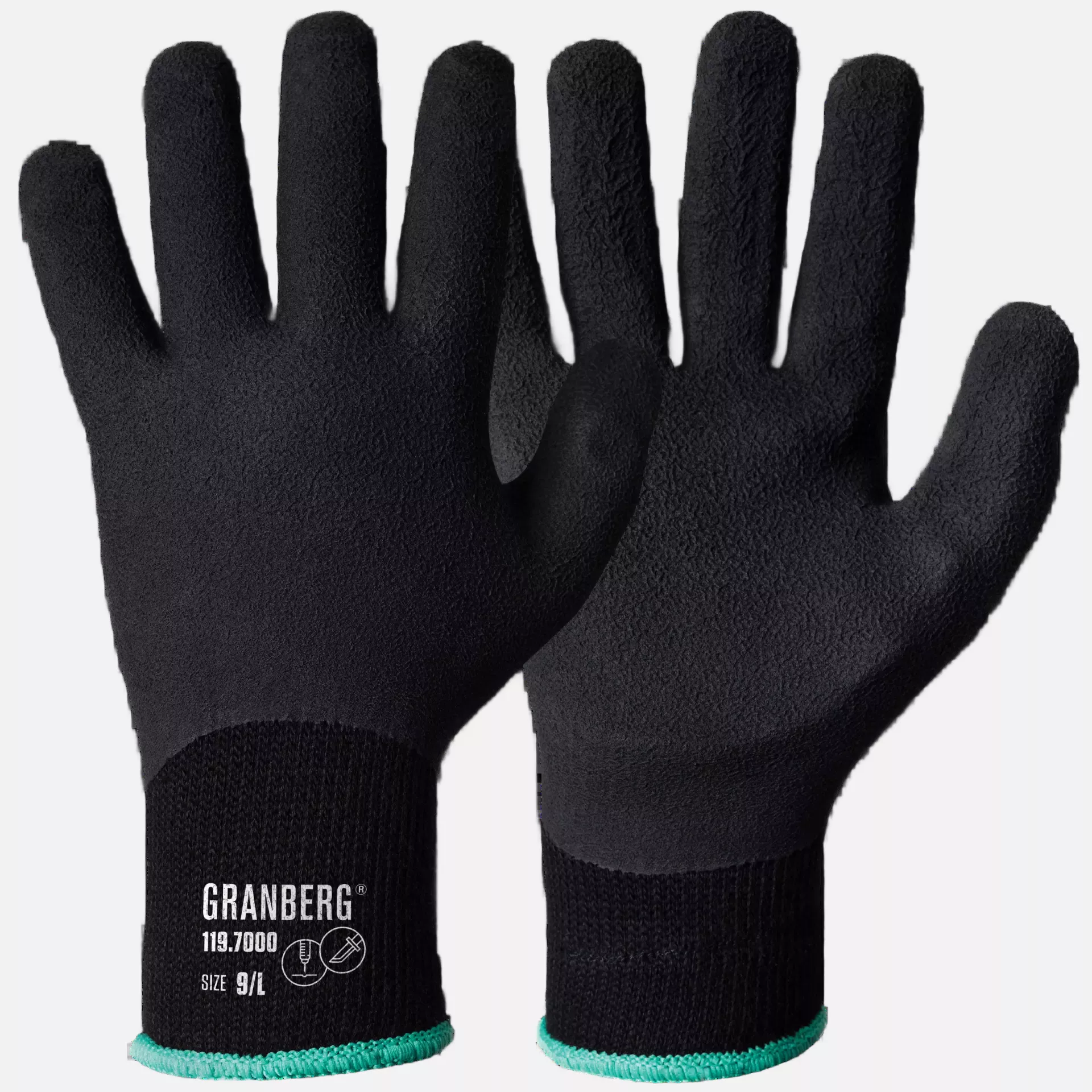 Granberg 119-7000, Needle Resistant Gloves, Black, image 1