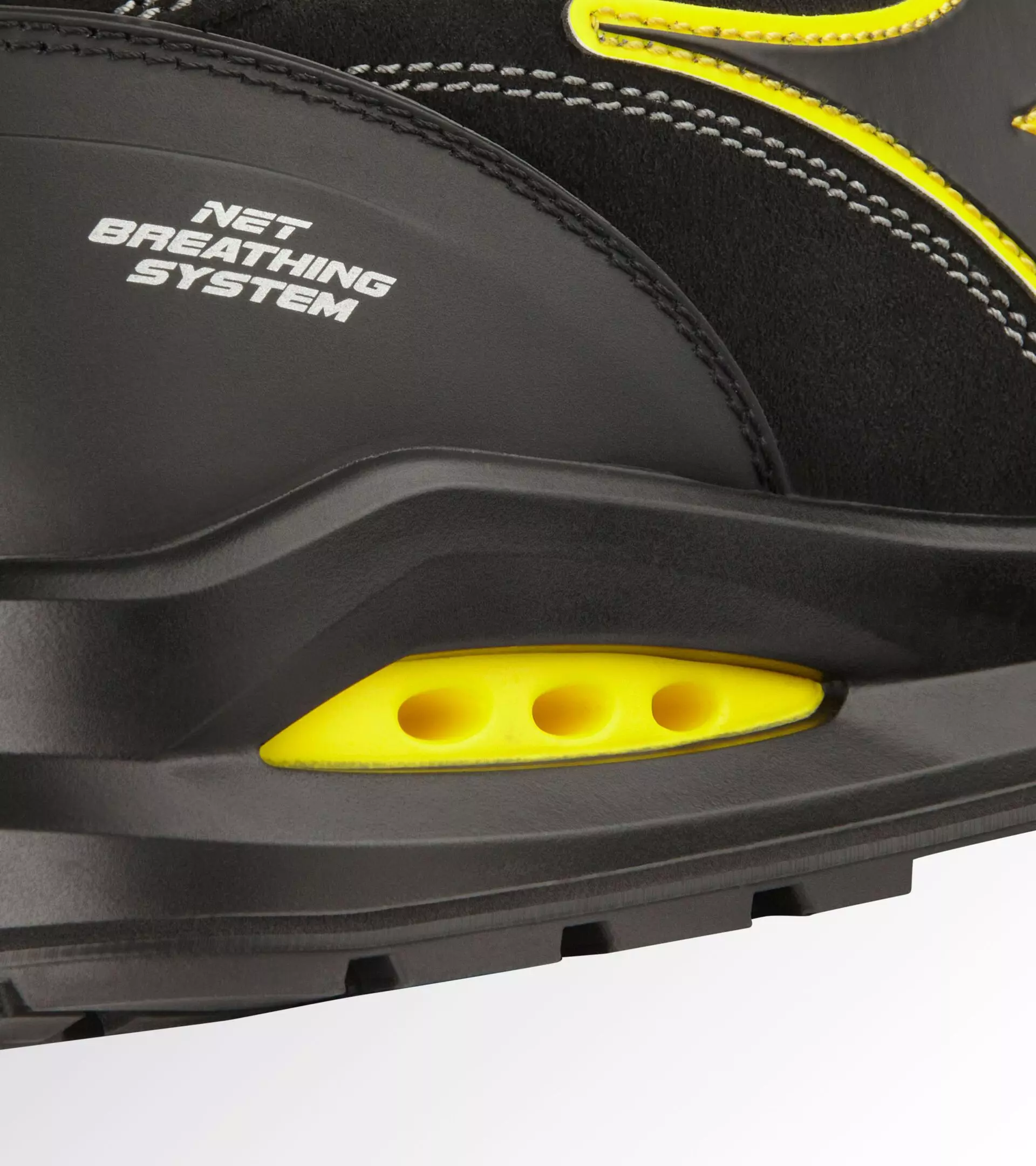 Diadora 701-181151-C0200, RUN NET AB MSTR LOW S3S FO SR SC ESD Turvajalkineet musta/musta, image 7
