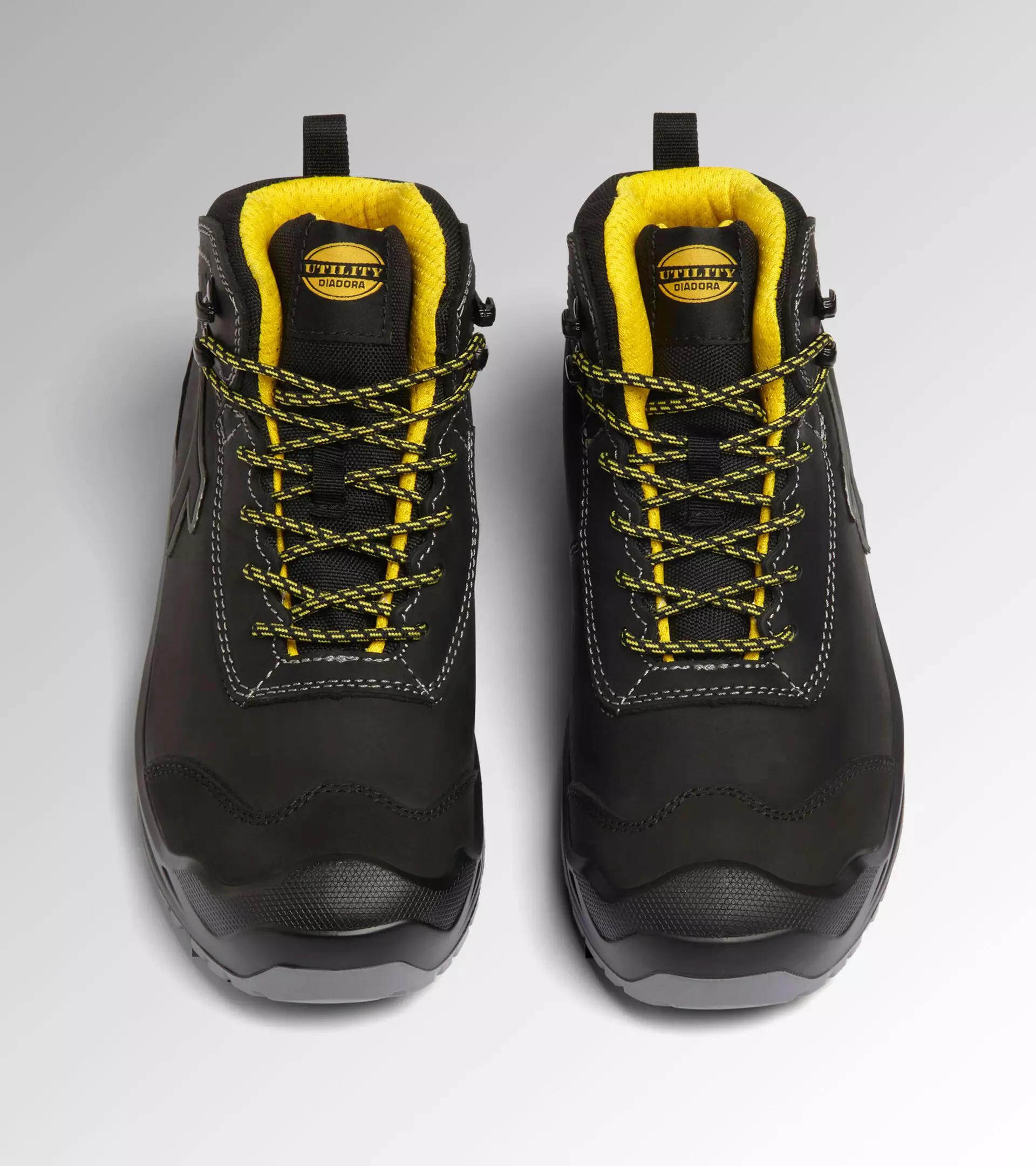 Diadora 701-181021-80013, CLASSIC MID S3S FO SC LG SR Mustat turvajalkineet, image 3