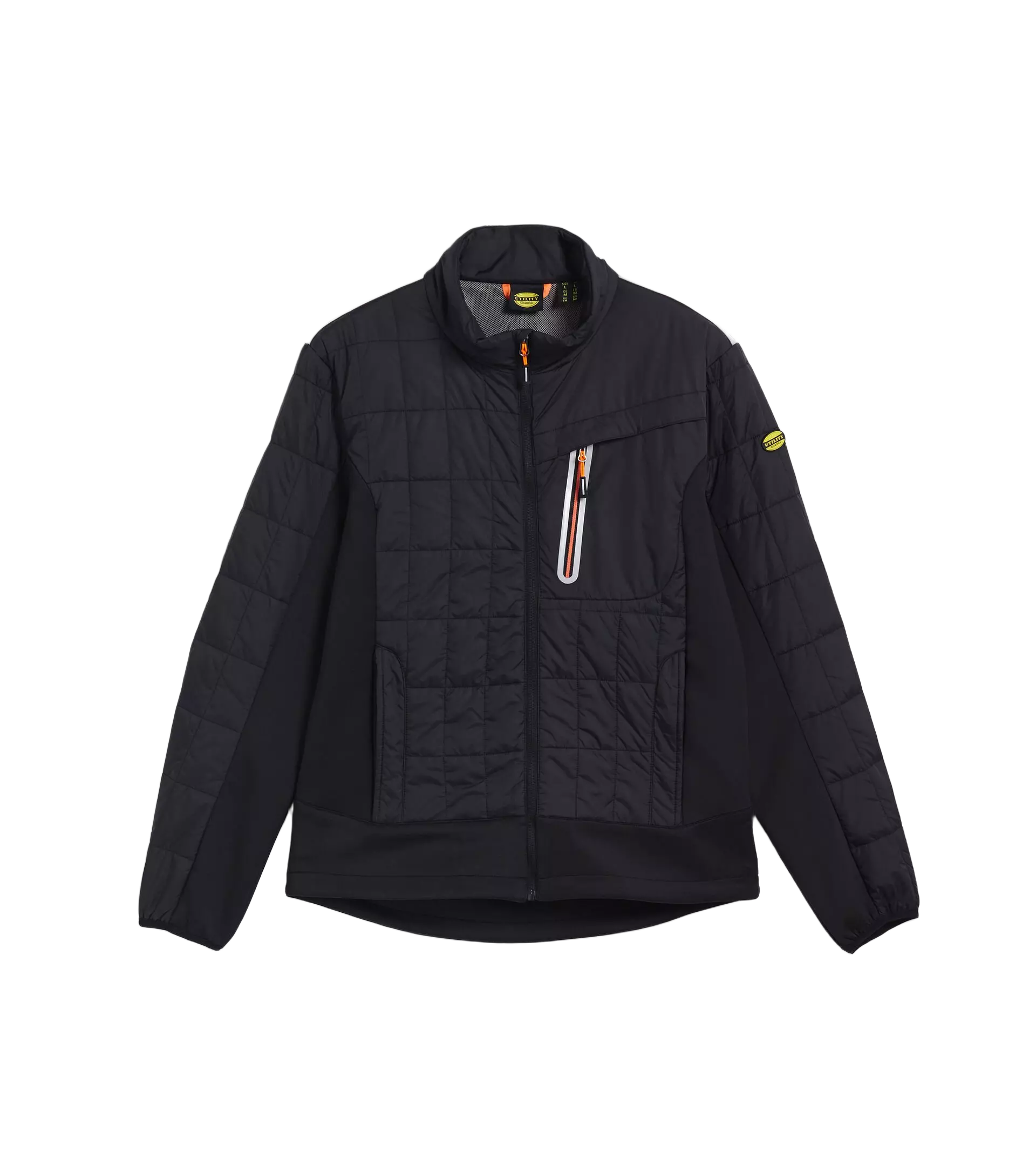 Diadora 702-175987-80013, LIGHT PADDED JACKET TECH Jacket Black