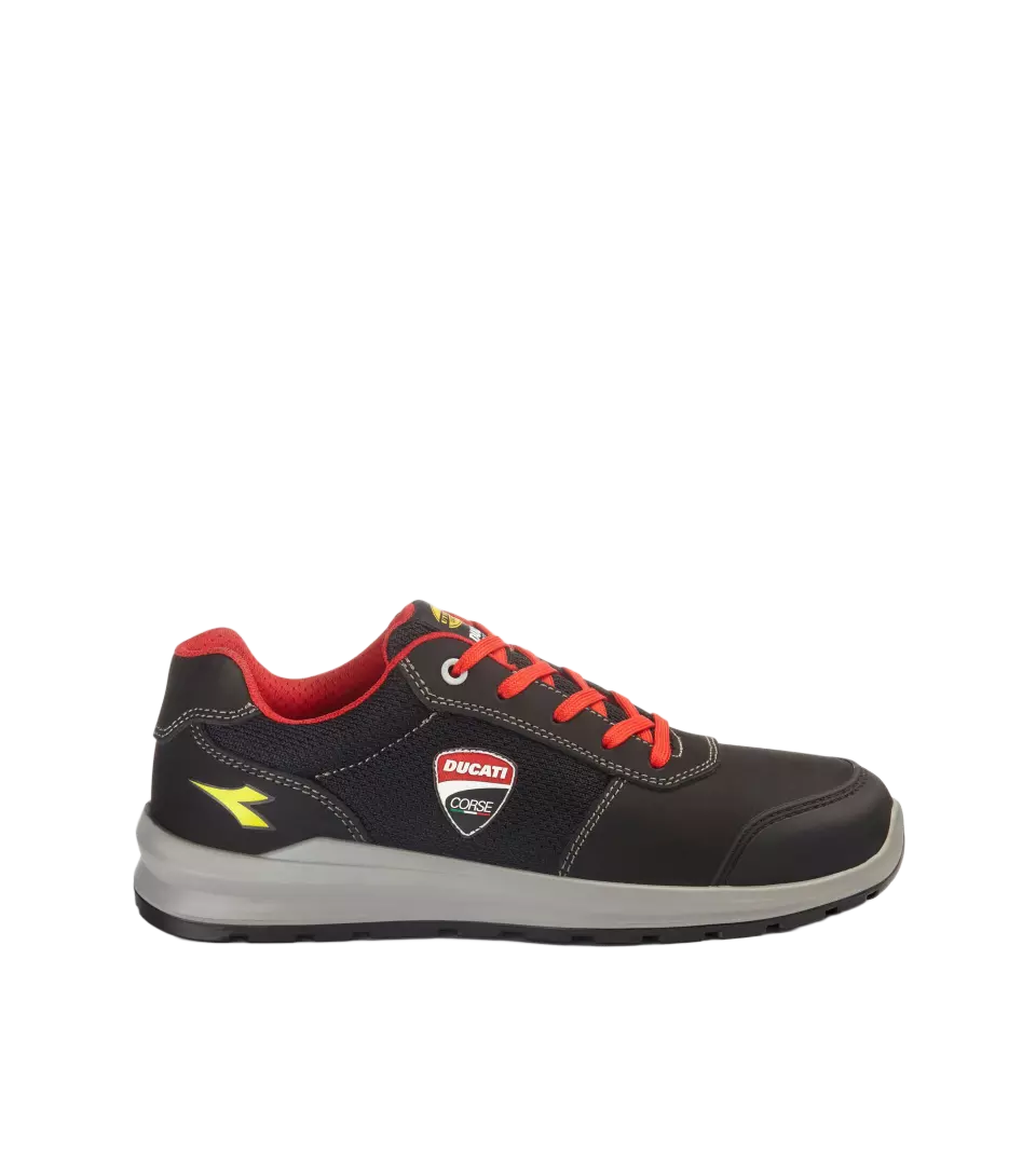 Diadora 701-181702-C2541, SPEEDY RACE LOW S1PS FO SR SC MET FREE Turvajalkineet musta/harmaa (C2541), image 1, gallery thumbnail