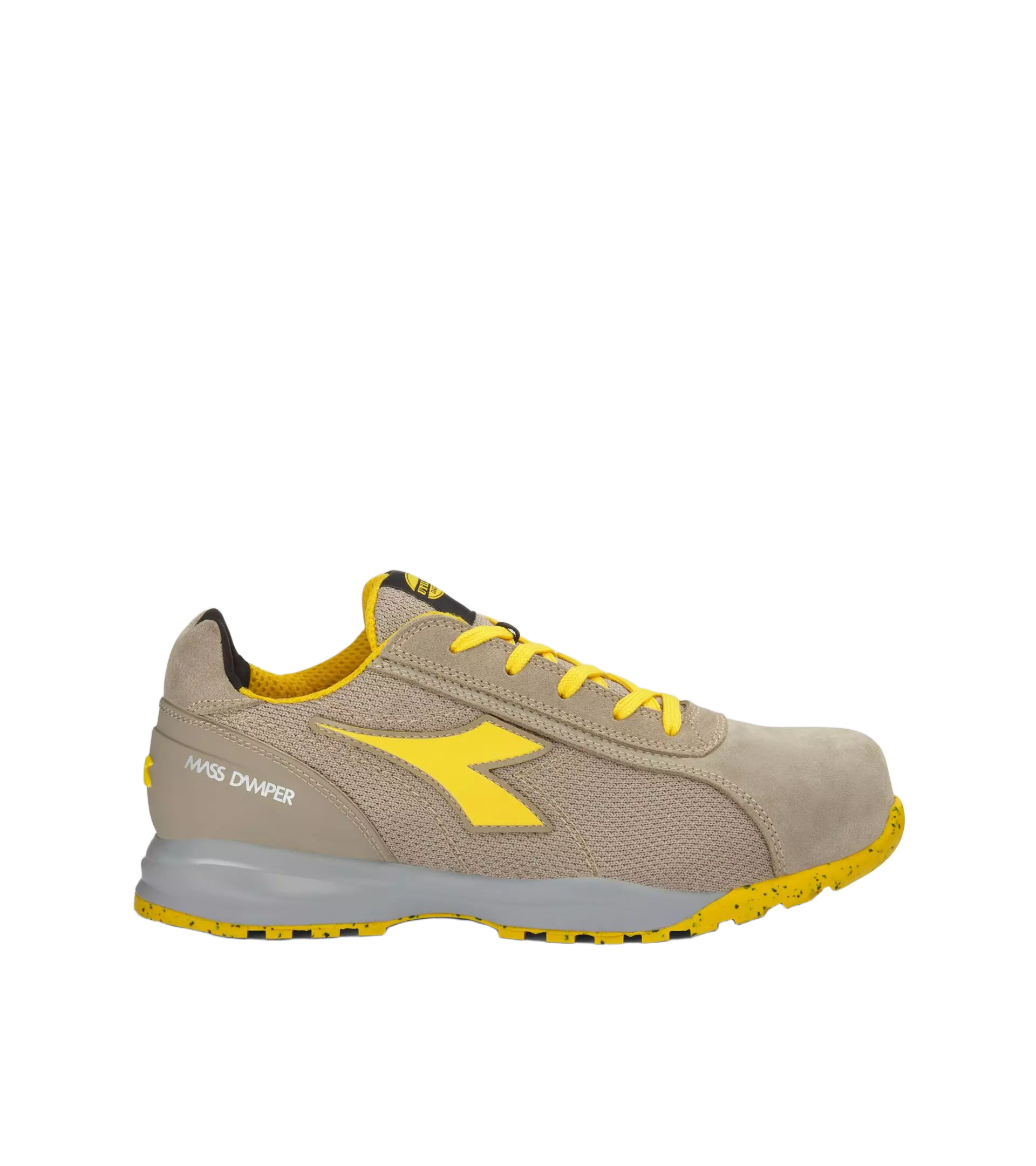 Diadora 701-181136-75029, GLOVE MDS TEXT LOW S1PS FO HRO SR Work Safety Shoes Moon Rock Grey