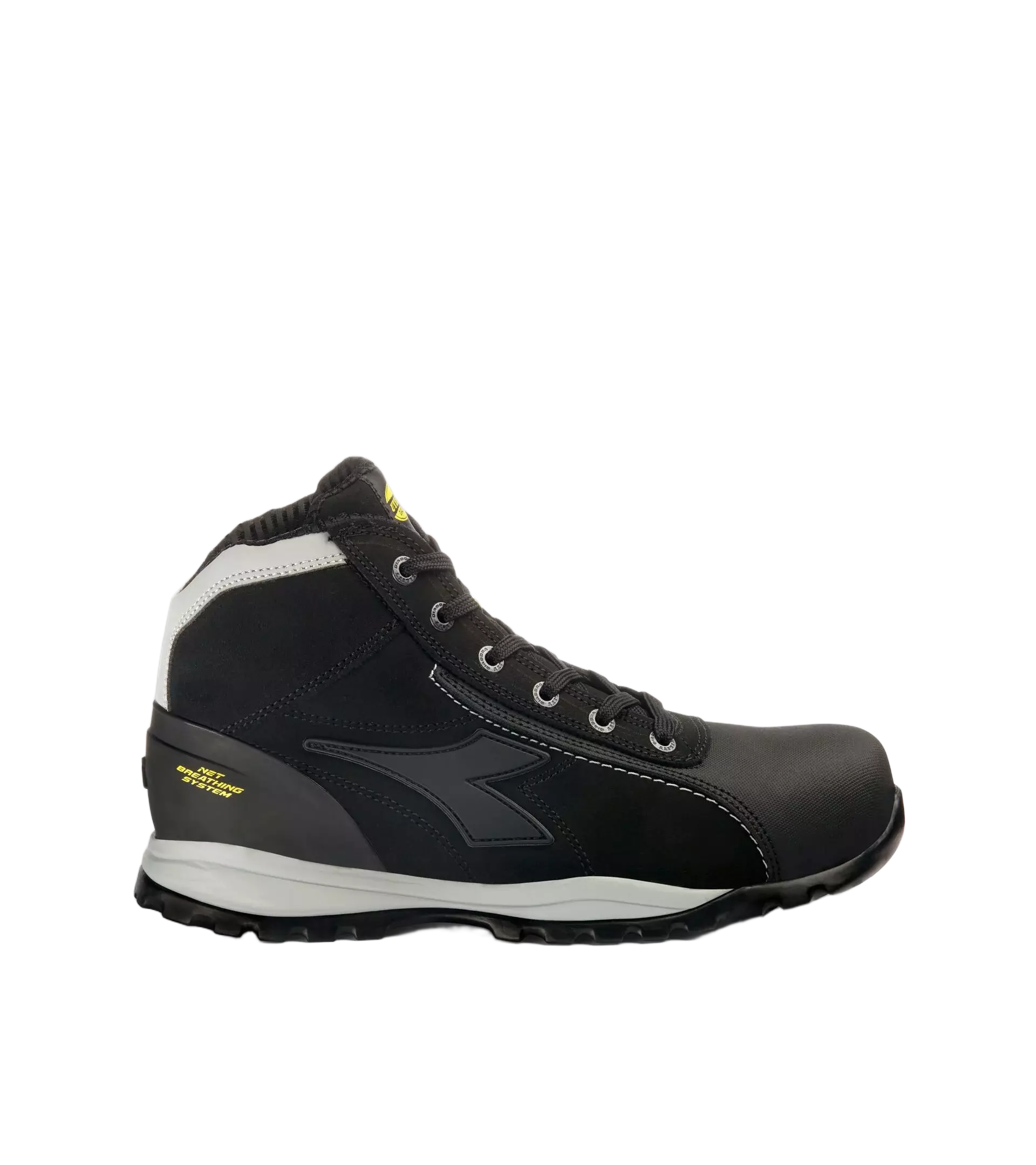 Diadora 701-173527-80013, GLOVE NET MID PRO S3 HRO SRA ESD Work Safety Shoes Black