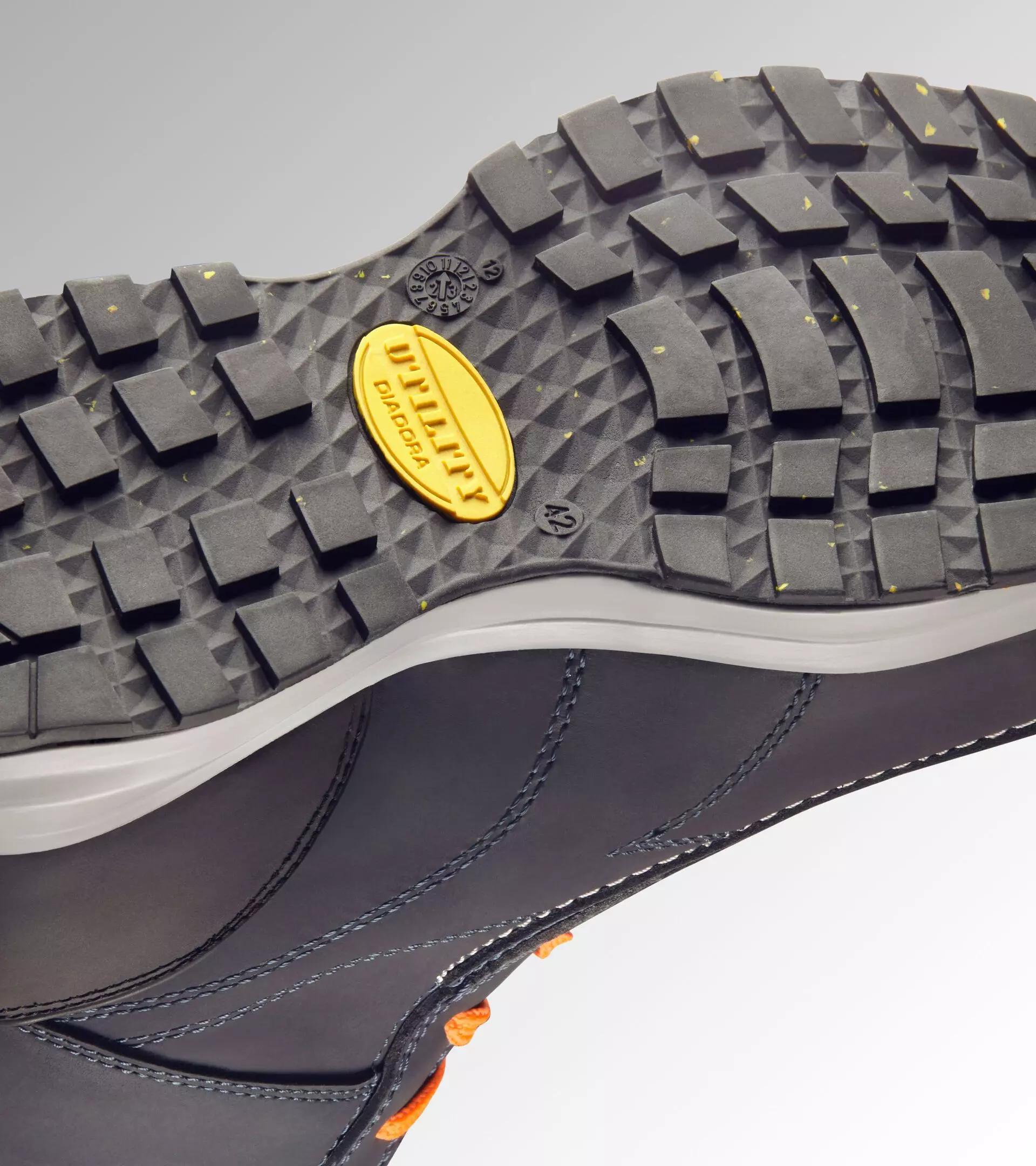 Diadora 701-181134-C9545, GLOVE MDS MID S3S FO HRO SR Turvajalkineet tummansininen/huomio-oranssi, image 7