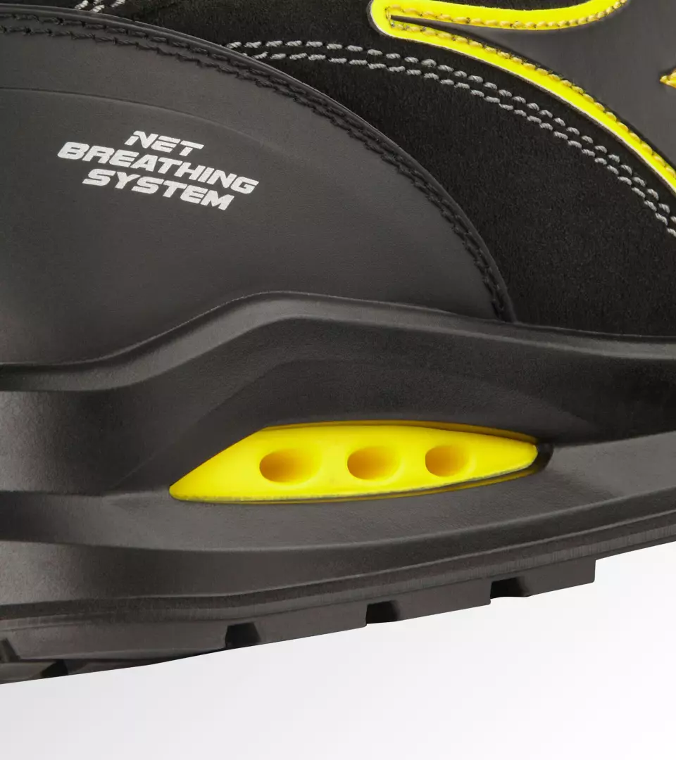 Diadora 701-181151-C0200, RUN NET AB MSTR LOW S3S FO SR SC ESD Turvajalkineet musta/musta, image 7, gallery thumbnail