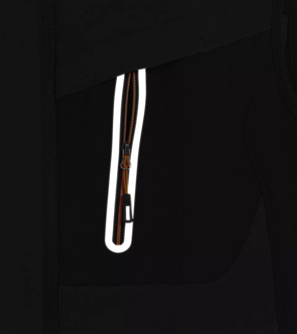 Taskutyyli · Vetoketjullinen tasku feature highlight