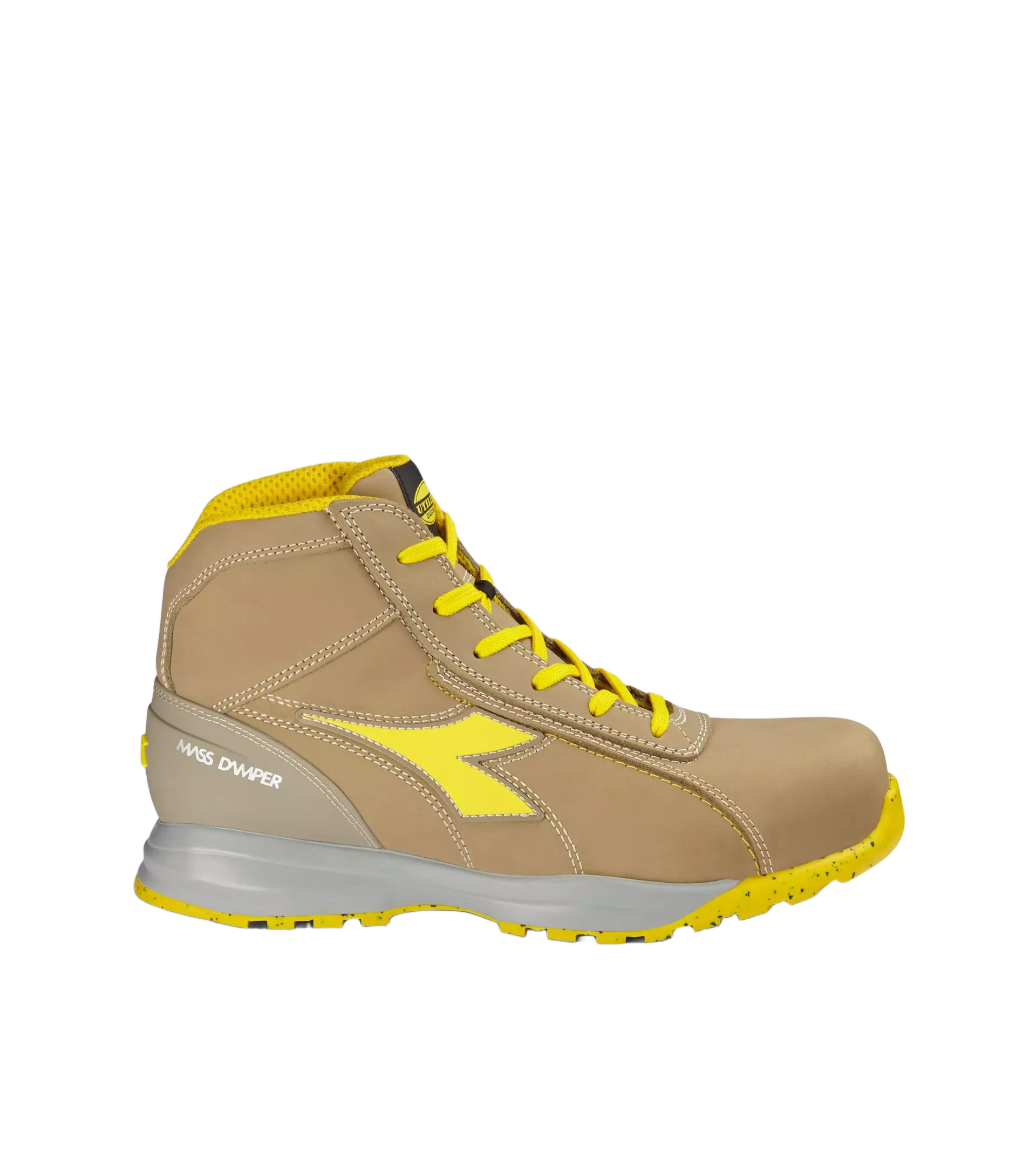 Diadora 701-181134-75029, GLOVE MDS MID S3S FO HRO SR Work Safety Shoes Moon Rock Grey
