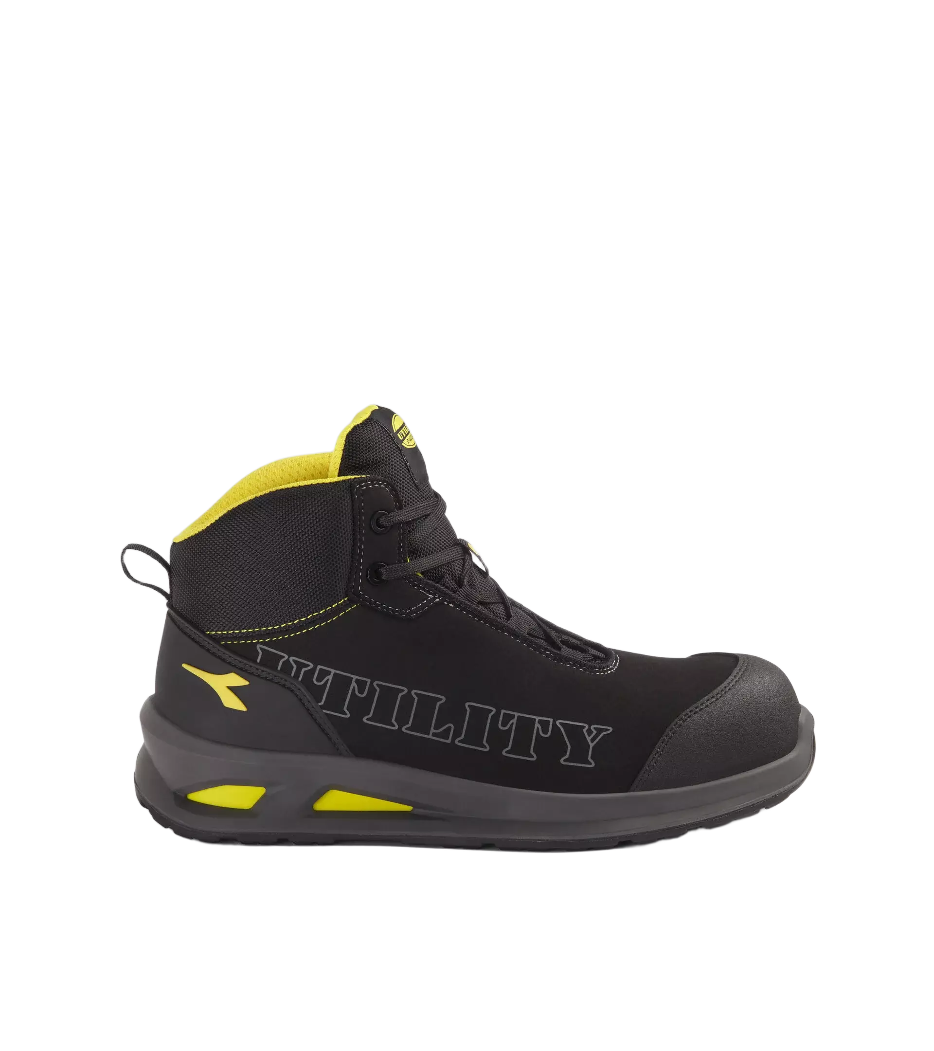 Diadora 701-17996-80013, SMART SOFTBOX MID S3L FO SR ESD Work Safety Shoes Black