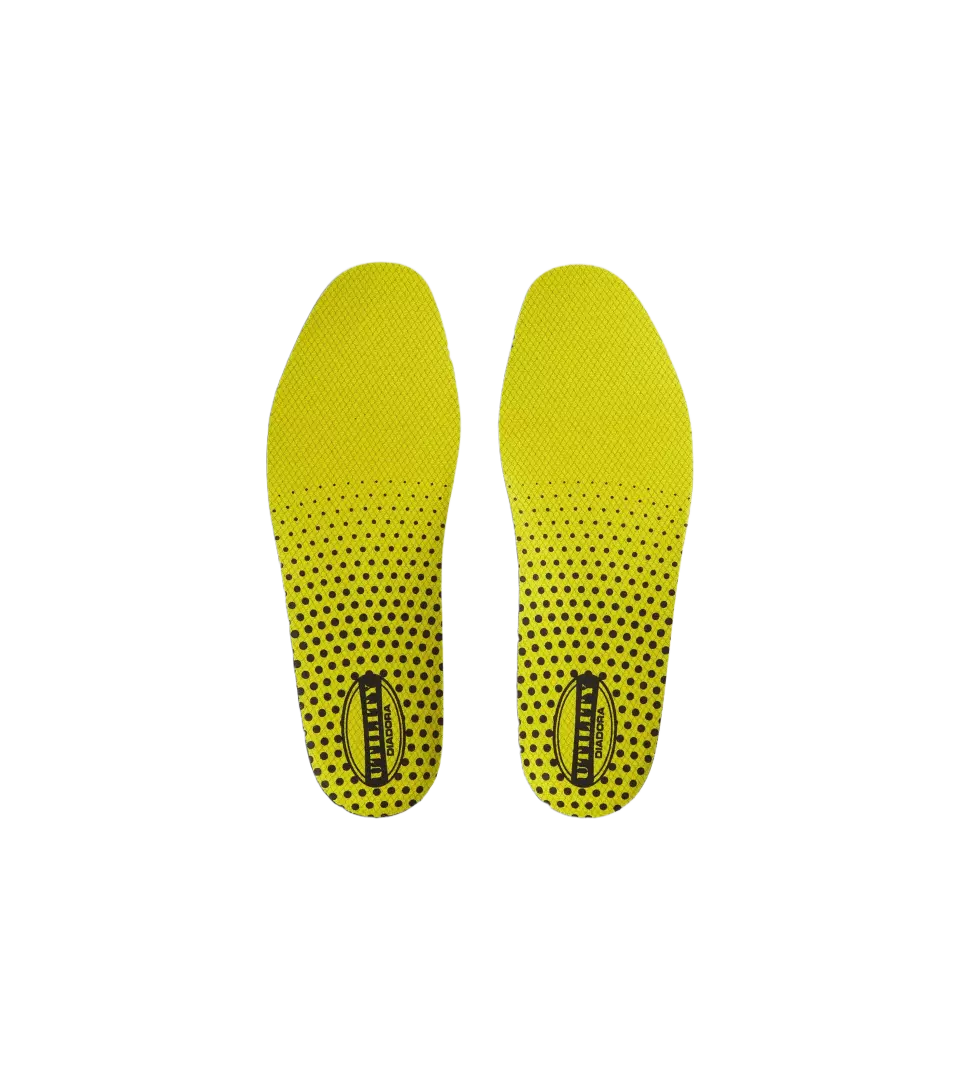 Diadora 703-18131-C0401, INSOLE PERF. PU FOAM REC Pohjalliset musta/keltainen Croms, image 1, gallery thumbnail
