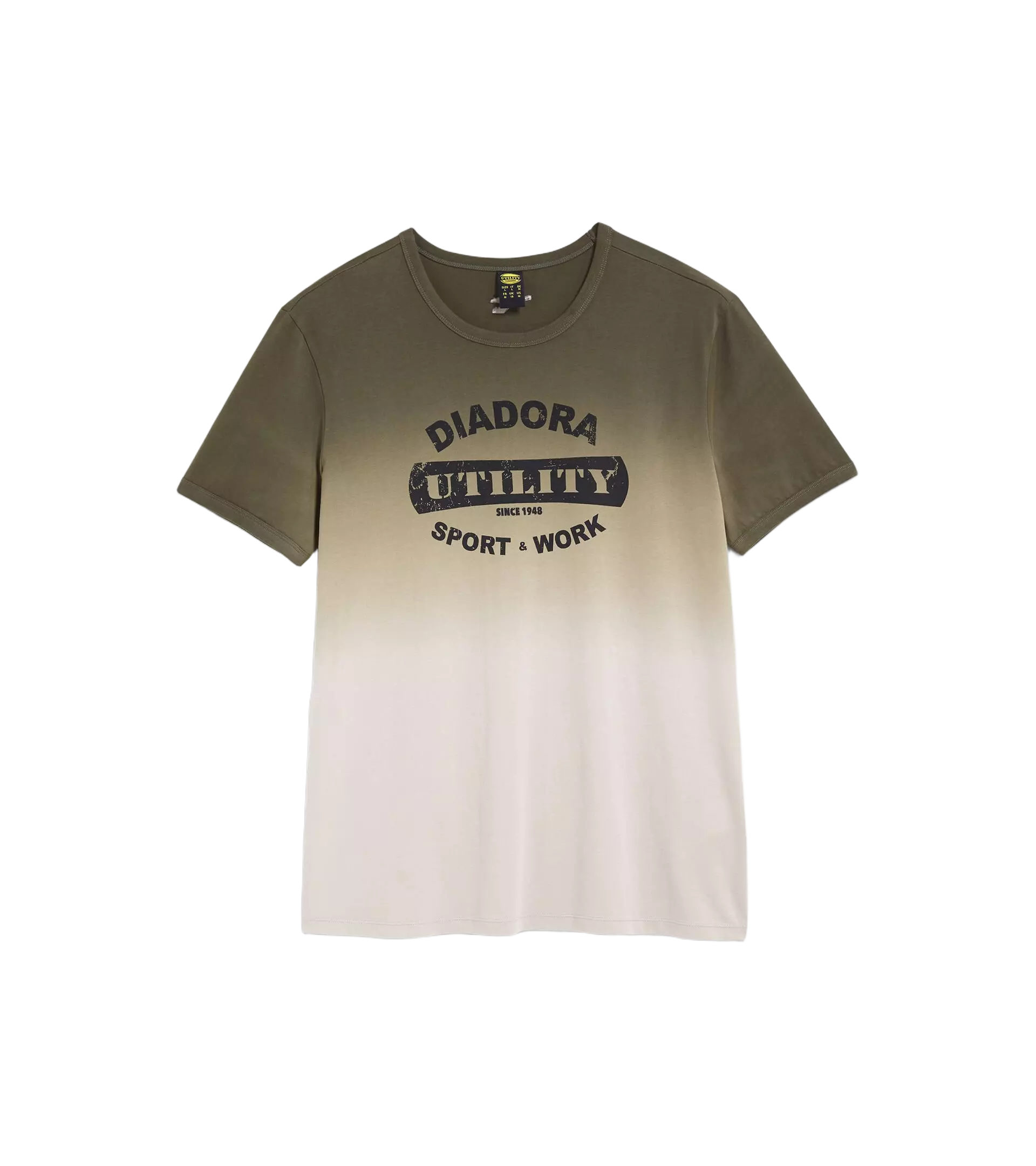 Diadora 702-179831-25003, T-SHIRT DEEP DYED T Shirt Birch Beige