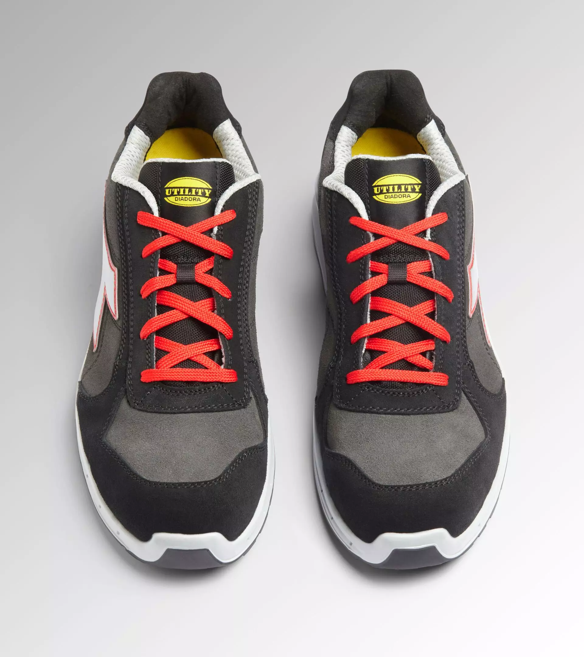 Diadora 701-181148-C9034, RUN NET AB LOW S3S FO SR Turvajalkineet asfaltti/hopea/punainen, image 3