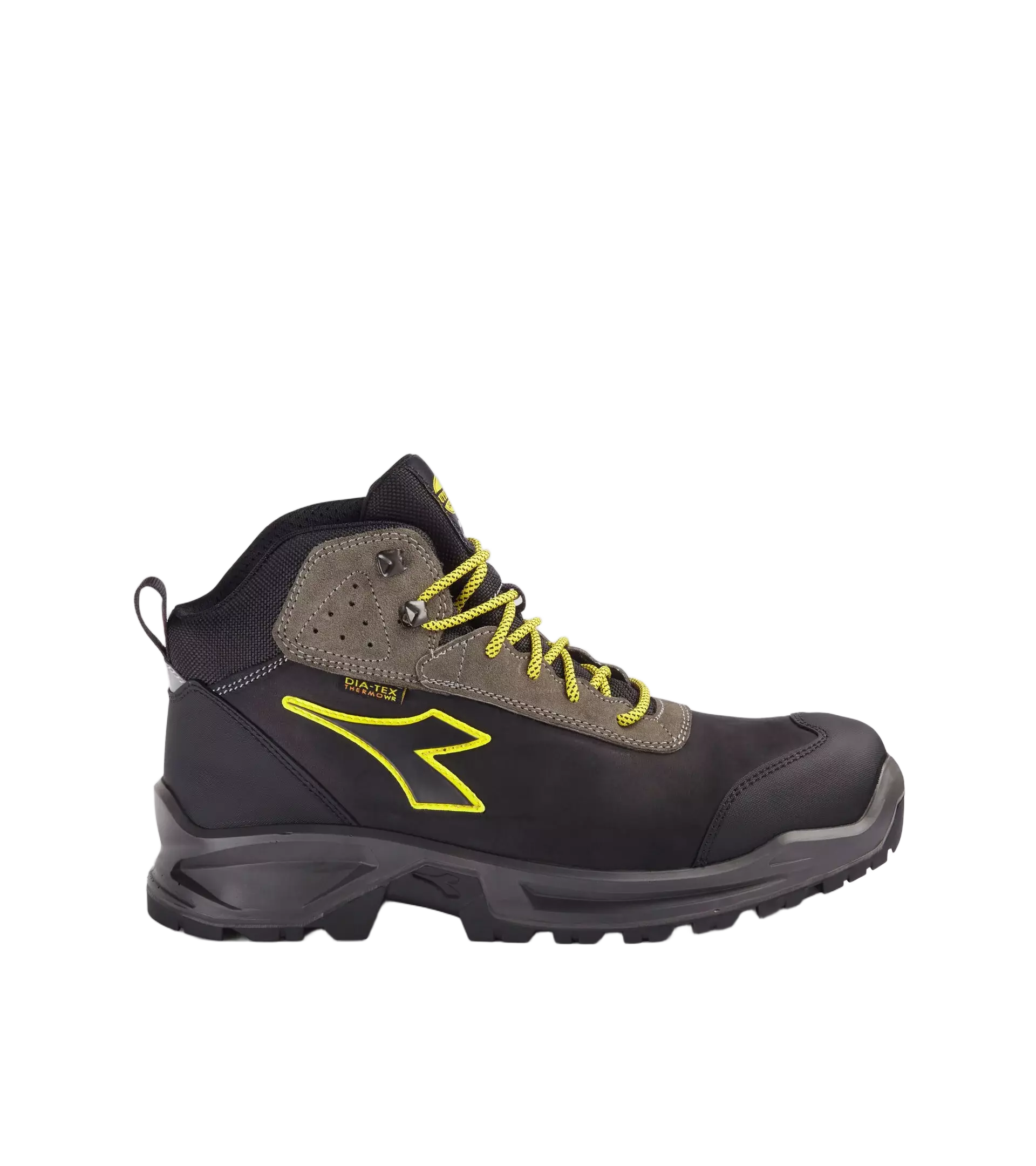 Diadora 701-18112-C2815, SPORT DIATEX MID S7S FO CI SR Work Safety Shoes Black/Steel Gray