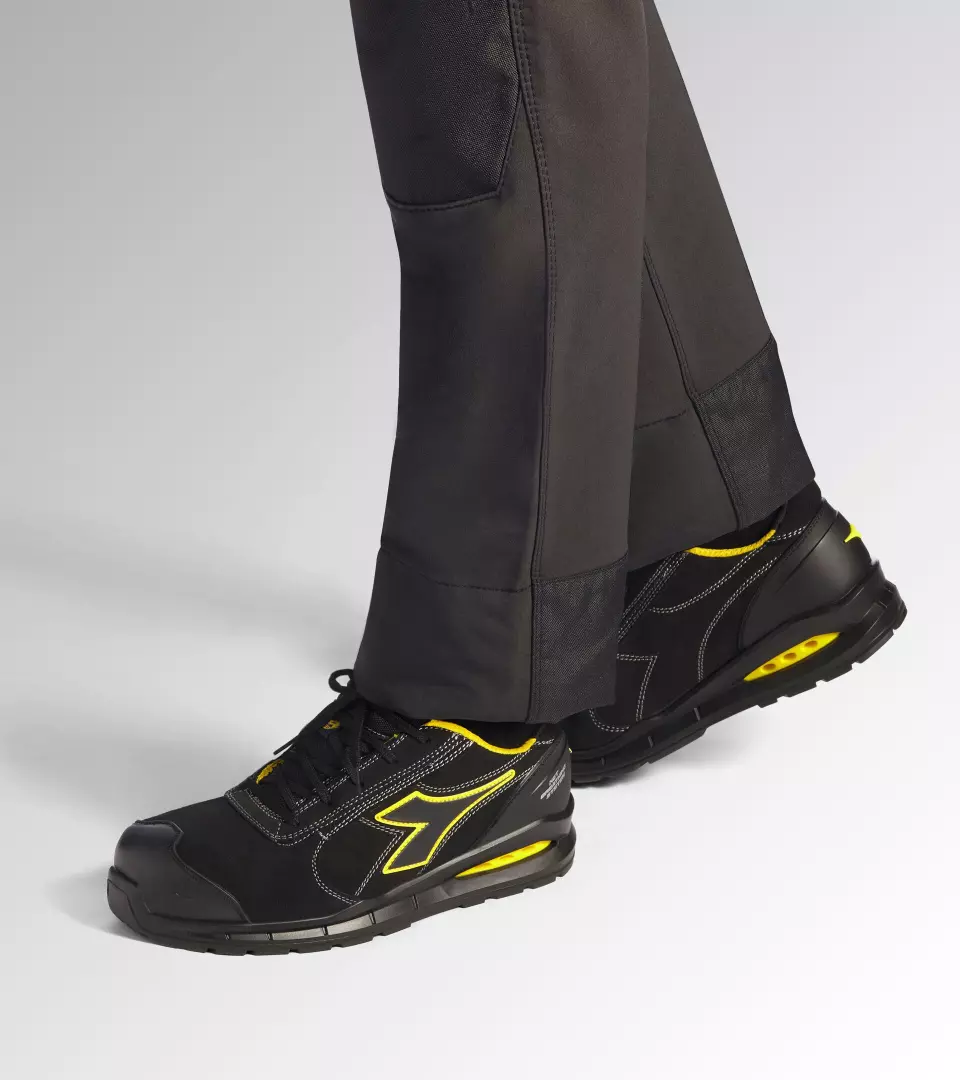 Diadora 701-181151-C0200, RUN NET AB MSTR LOW S3S FO SR SC ESD Turvajalkineet musta/musta, image 2, gallery thumbnail