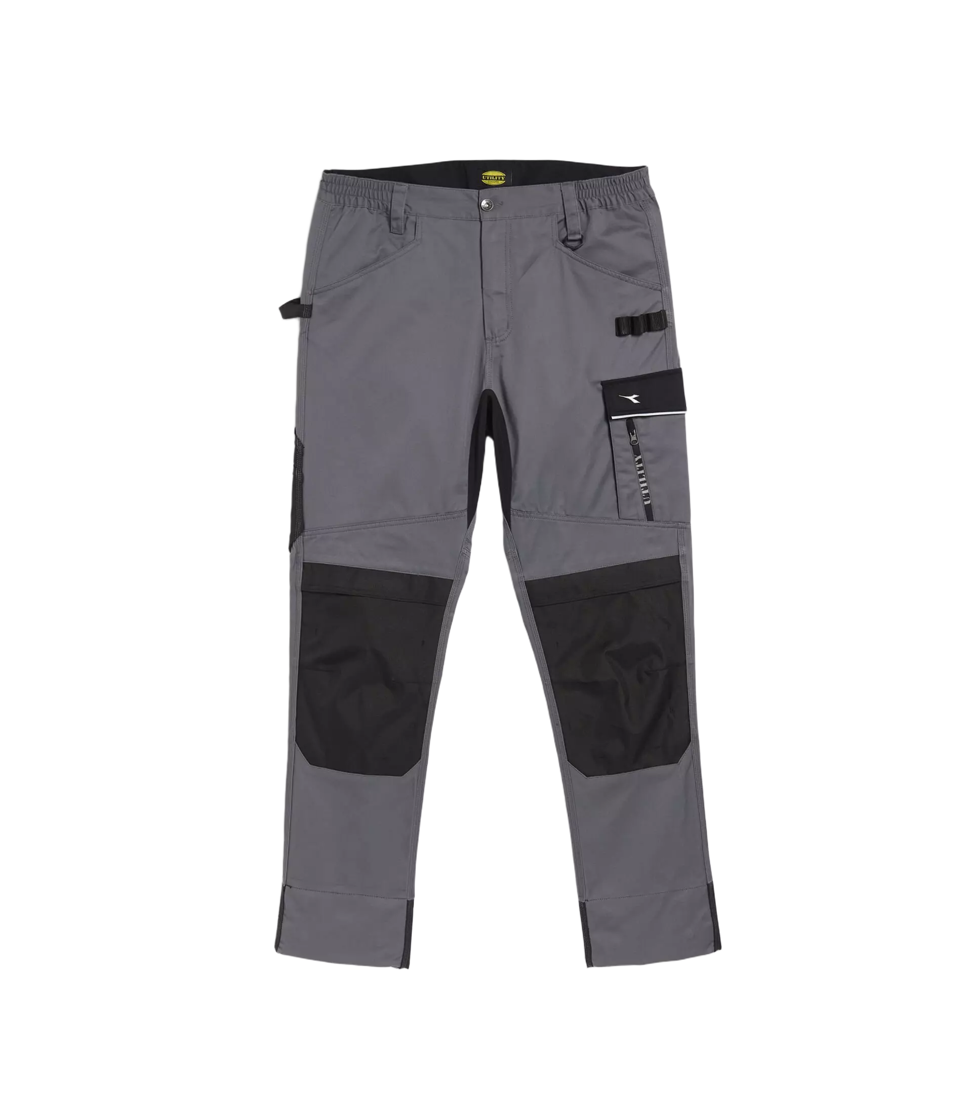 Diadora 702-175553-75070, PANT EASYWORK LIGHT PERF Standard Work Pants Steel Gray