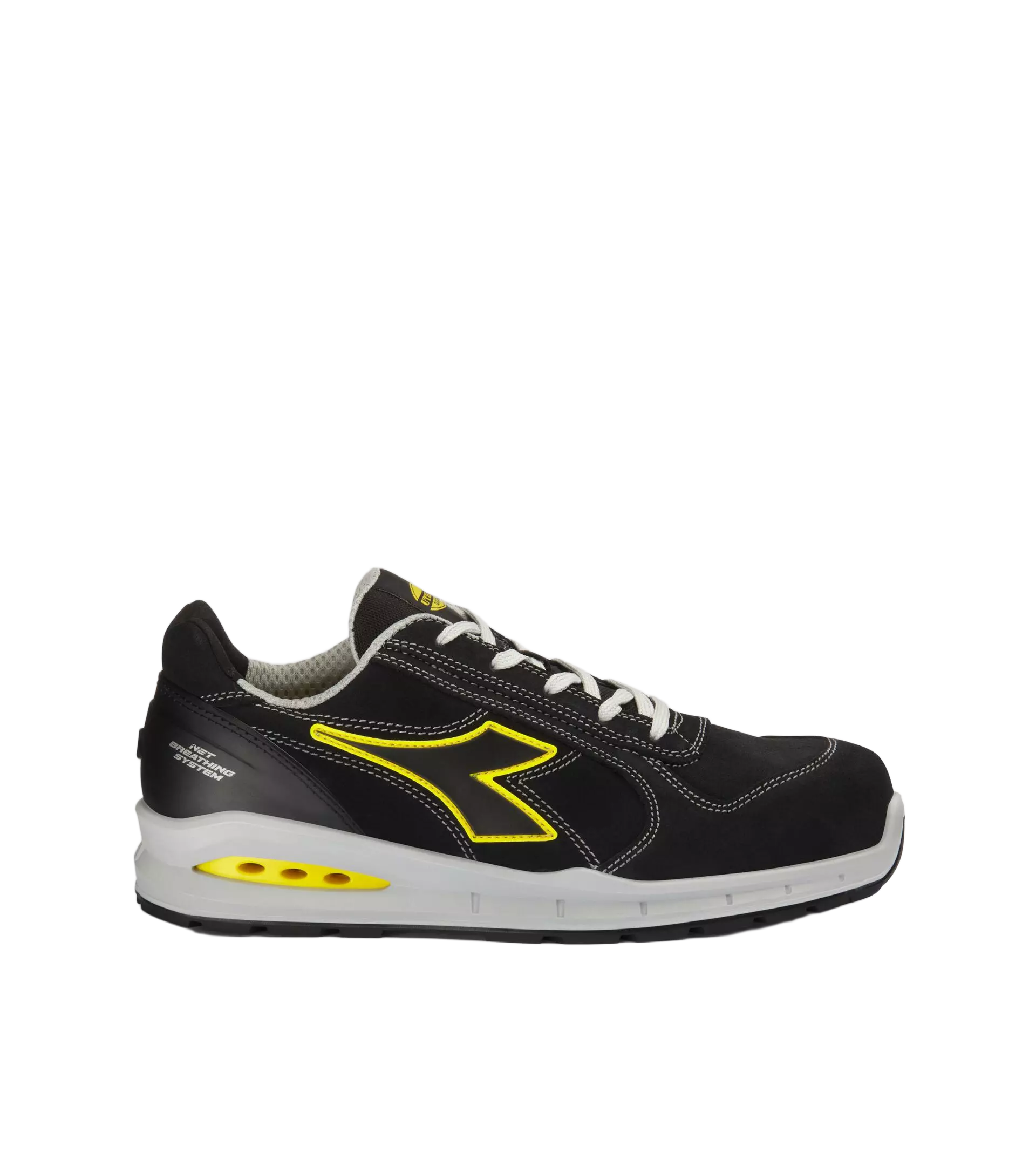 Diadora 701-181148-C0200, RUN NET AB LOW S3S FO SR Work Safety Shoes Black/Black