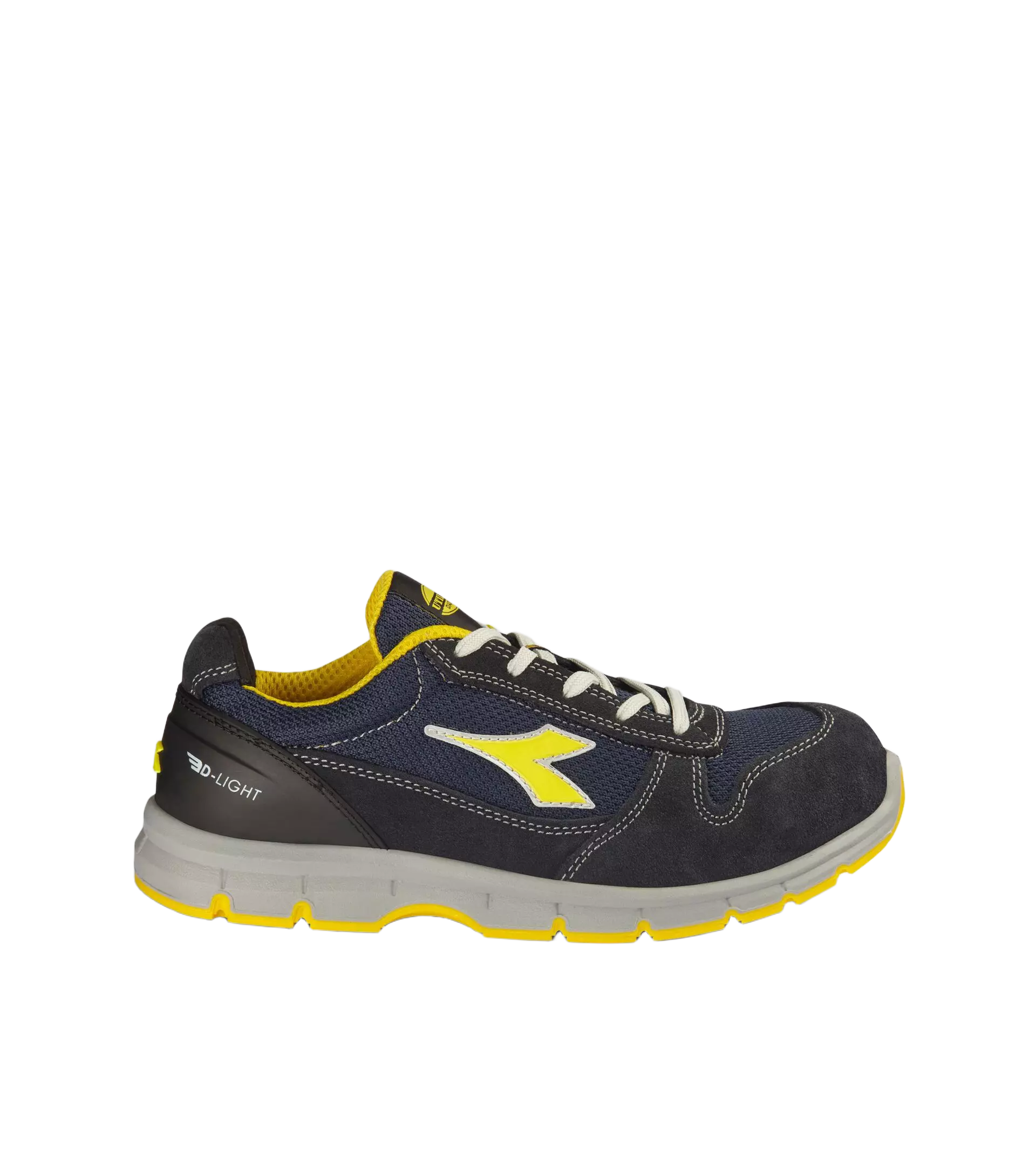Diadora 701-181156-C1246, RUN TEXT LOW S1PS FO SR ESD Work Safety Shoes Dark Navy/Dark Navy