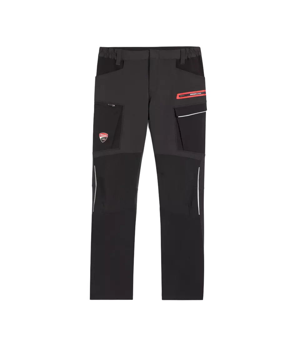 Diadora 702-181807-C8817, PANT MOTOR CARGO DUCATI Perustyöhousut musta/Phantom, image 1, gallery thumbnail