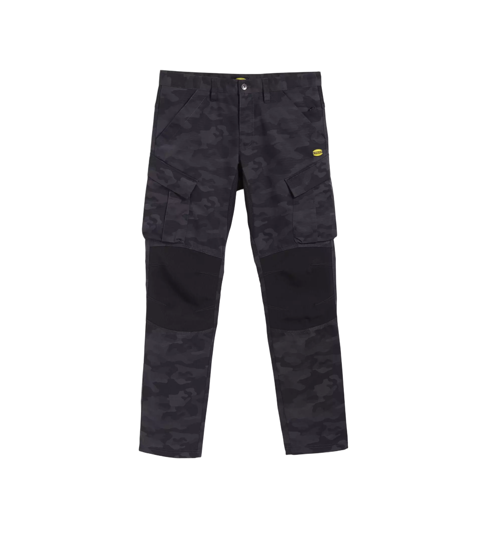 Diadora 702-173172-C7267, PANT RIPSTOP CARGO CAMO Standard Work Pants Gray Camouflage