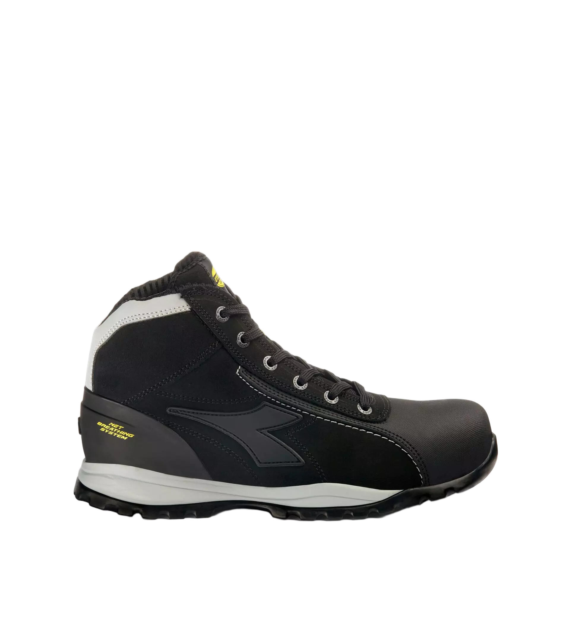Diadora 701-181123-80013, GLOVE NET MID PRO S3L FO SR HRO ESD Work Safety Shoes Black