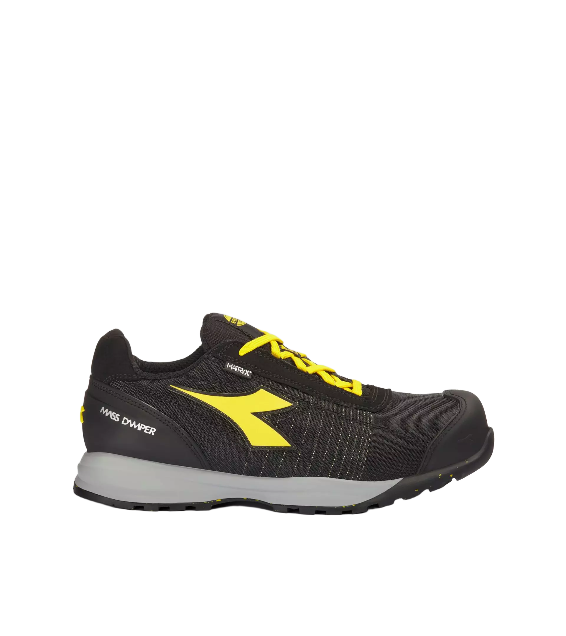 Diadora 701-181133-C1463, GLOVE MDS MTX LOW S1PS HRO FO SR SC ESD Work Safety Shoes Black/Yellow