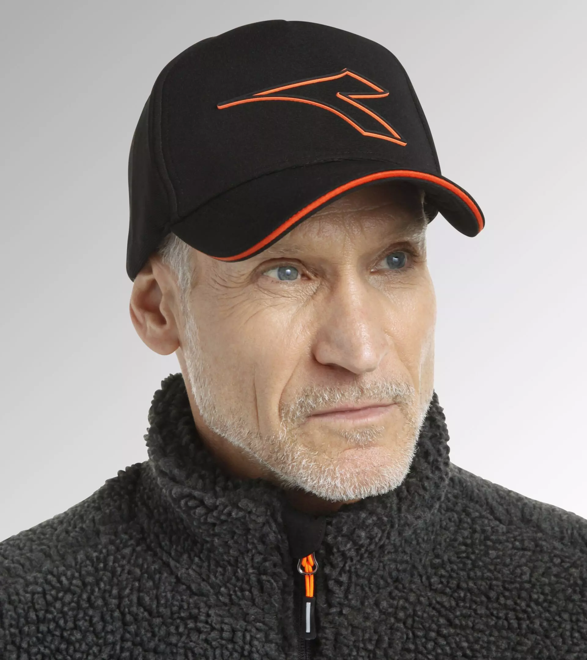 Diadora 703-176621-80013, BASEBALL CAP Cap Black, image 2