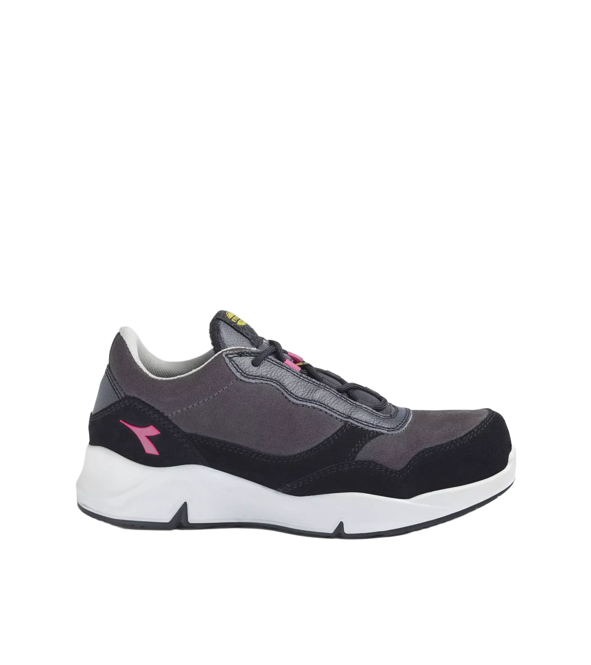 Diadora 701-179902-D0458, ATHENA LOW S3L FO SR ESD Work Safety Shoes Nine Iron/Raspberry